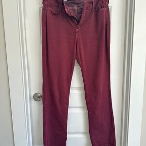 NYDJ Marilyn Burgundy Jeans